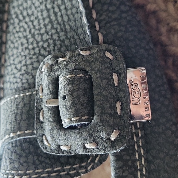 UGG Thelma Suede Moccasin Slip On Shoes - Picture 3 of 8